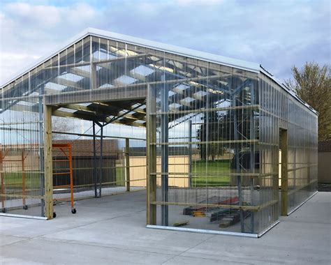 greenhouse metal building kits